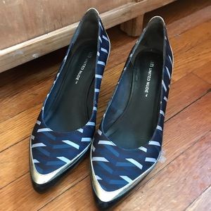 United Nude Patterned Pumps